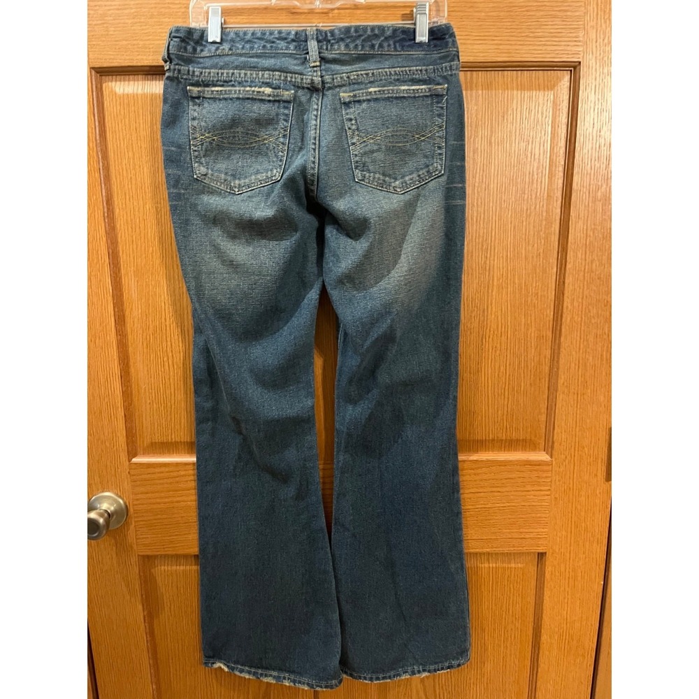 Abercrombie & Fitch Women's Bootcut Blue Denim Jeans 5-Pocket Women's 6 - Picture 4 of 6